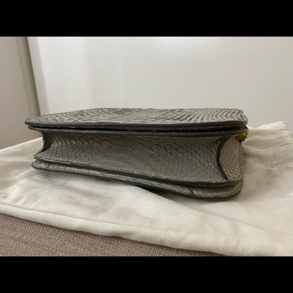 Celine medium python classic bag - Picture 8 of 9